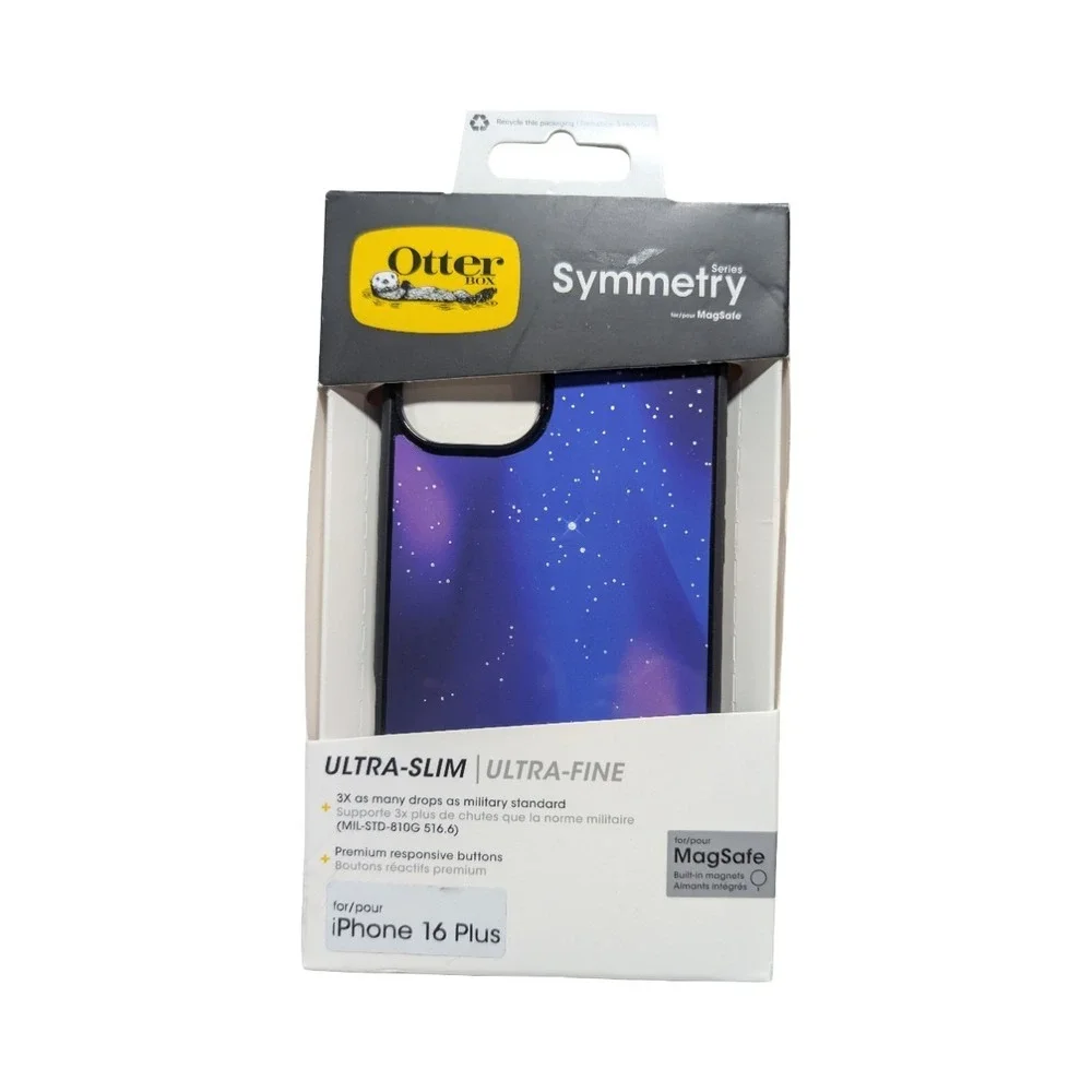 H3-N OtterBox‎ Apple iPhone 16 Plus Symmetry Case with MagSafe Nebula Night